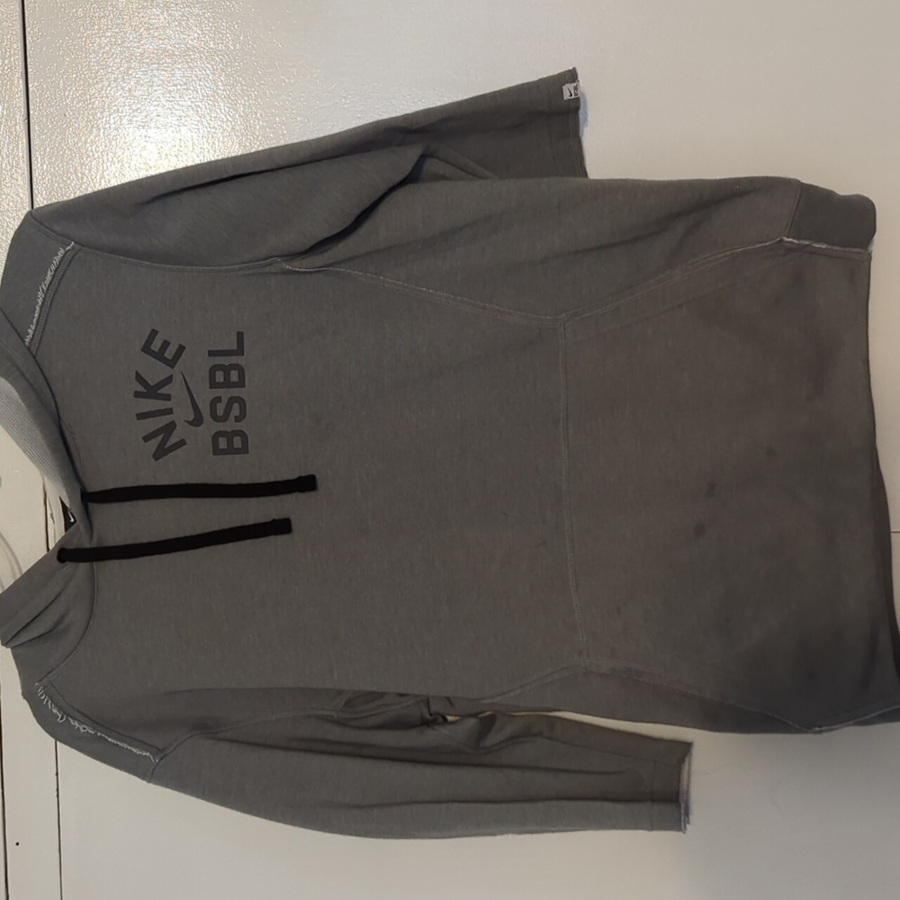 Nike Baseball 3/4 Hoodie, Men's Small, Dri Fit